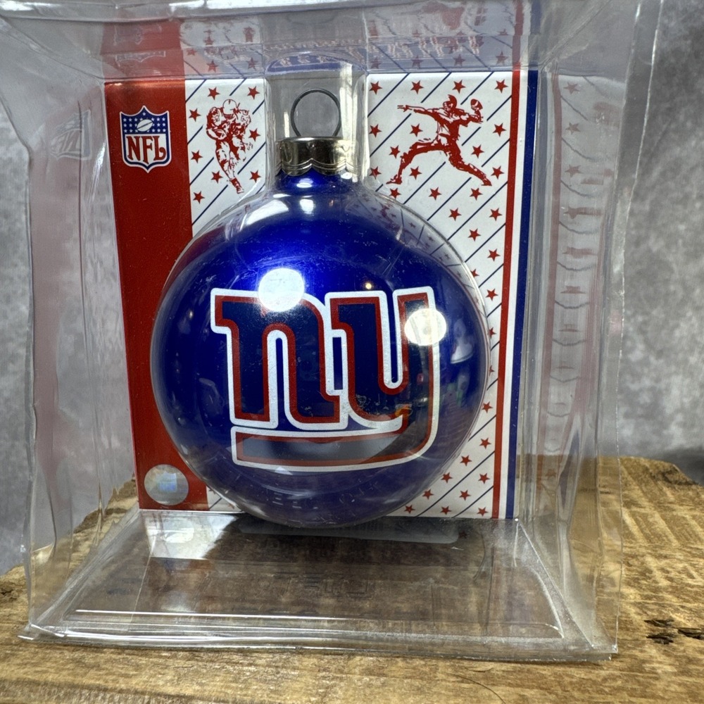 Vintage‎ 2004 NY GIANTS MLB Christmas Tree Ornament Sports Collectors Series NOS